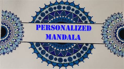 Personalized Mandala 1 Customized T Idea Step By Step Name