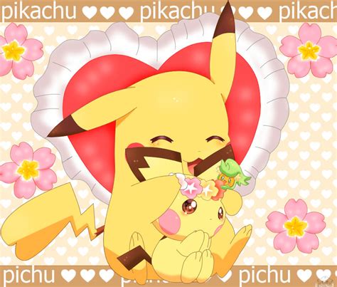 Pikachu And Pichu By Jirachicute28 On Deviantart