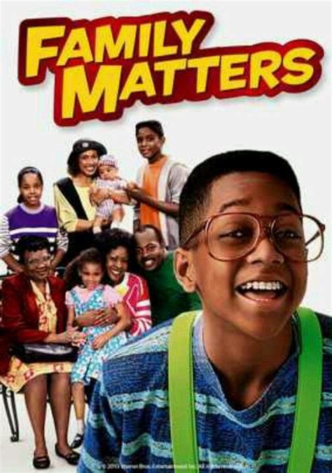 Black 90s movies are not only a way of life, but they taught us life lessons. Erkle! Family Matters TV Show | 90s tv shows, Black tv ...