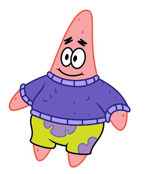 Hd Vector Of Sweater Patrick Spongebob