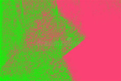 Pink And Green Paint Abstract Background Texture With Grunge Brush