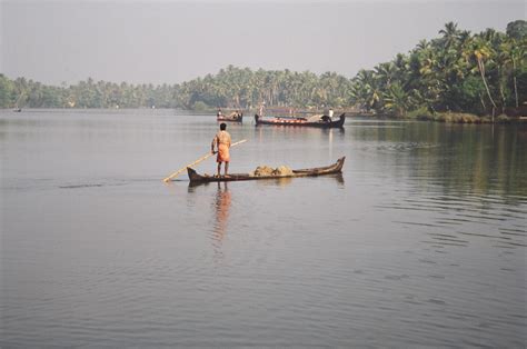 Sand Is Collected From The Bottom Of The Backwaters And Punted To The