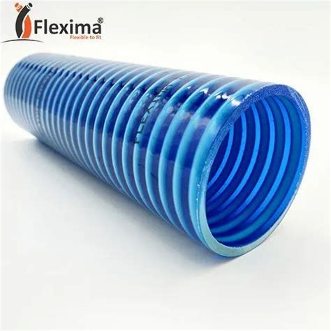 Flexima Super Pvc Heavy Duty Blue Suction Hose Pipe Sizediameter 4