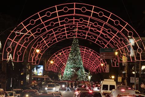 Arcos Da Avenida Das Hortênsias São Nova Atração No Natal Luz De