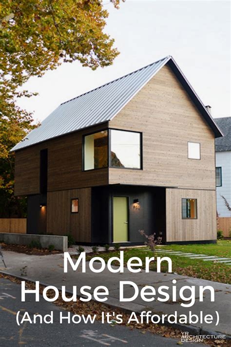 Modern House Design How It Can Be Affordable