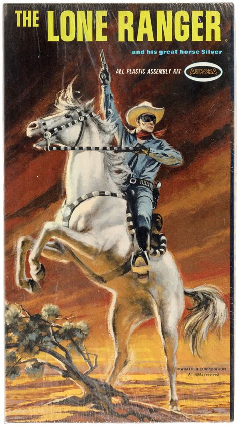 Hakes Aurora The Lone Ranger And His Great Horse Silver Factory