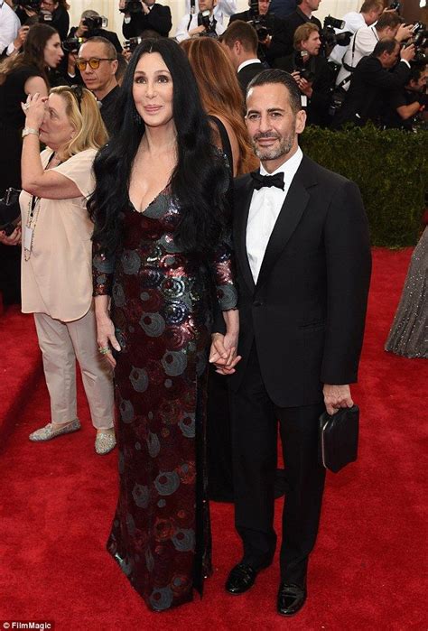 Chic And Sleek At The Met Gala Cher Rocked A Sparkling Floor Length