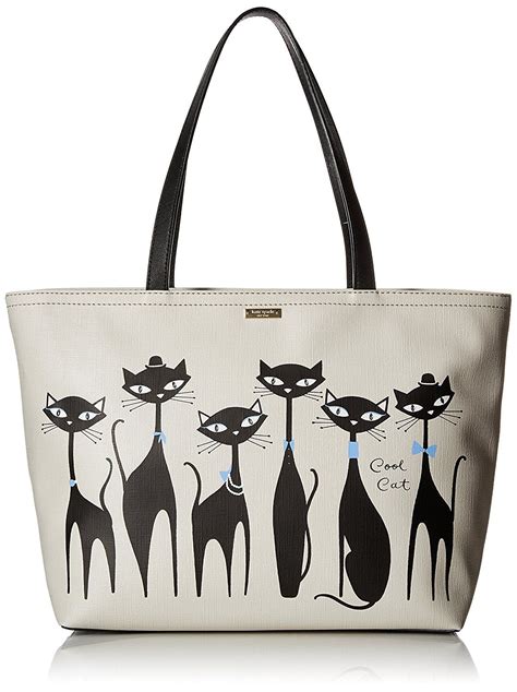 Kate Spade New York Jazz Things Up Cool Cat Francis Cat Handbags