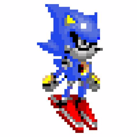 Metal Sonic Pixelated