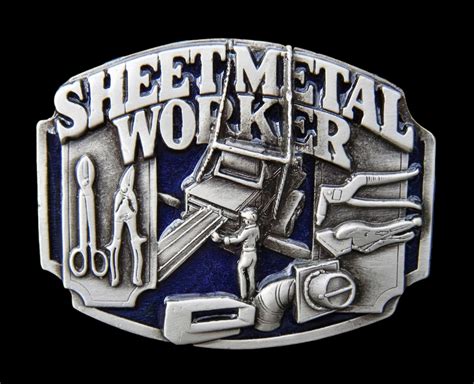Sheet Metal Worker Belt Buckle