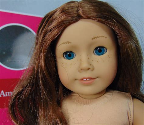 mib american girl 18 saige doll and meet outfit dress book red hair blue eyes box 550402284381 ebay