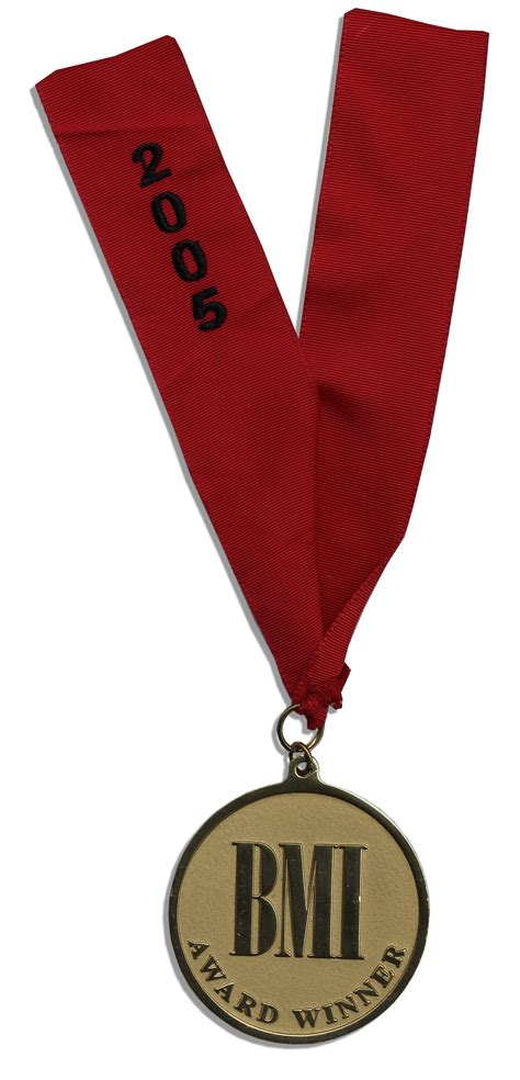 Lot Detail BMI Music Award Medal From