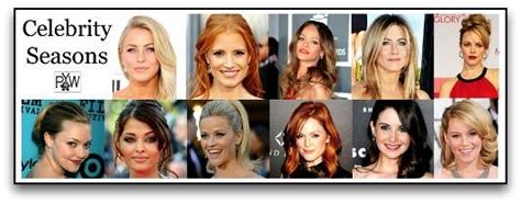 Celebrity Seasons Will Show You How I Color Analyzed Your Favorite Star Celebrities Seasons