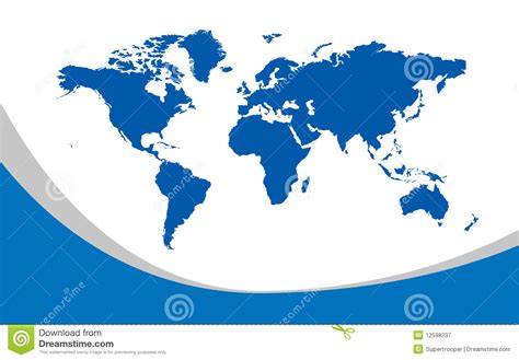 Karte der ganzen Welt stock abbildung. Illustration von topographie ...