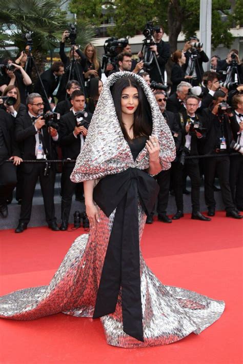 Aishwarya Rai Bachchan Scripts Another Cannes History With Her Dramatic Hooded Gown