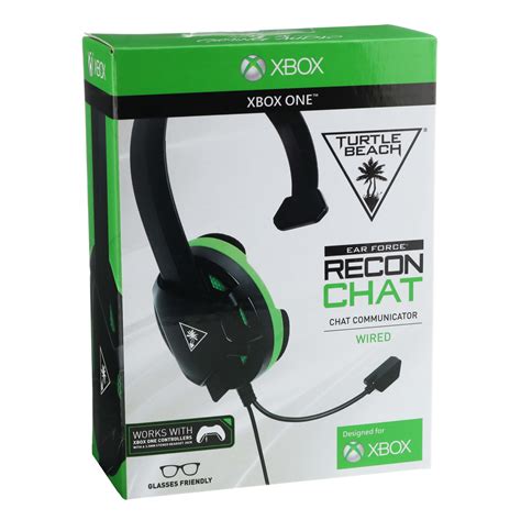 Turtle Beach Recon Chat Headset For Xbox One Black Shop Accessories