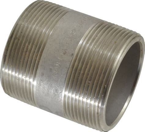 Merit Brass 2 X 25 316316l Stainless Steel Pipe Nipple 36907707
