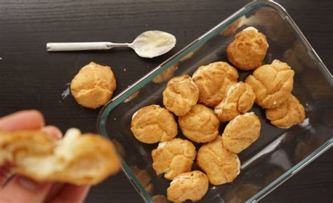 the science of choux pastry in profiteroles food crumbles