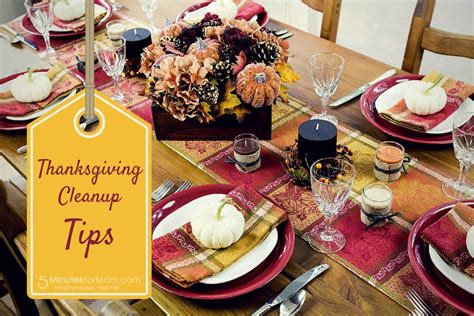 5 Tips To Make Cleaning Up After Thanksgiving Dinner Easier 5 Minutes
