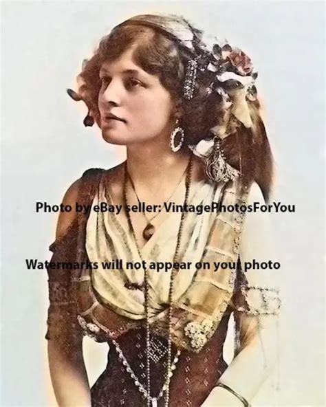vintage early old 1800s 1900s beautiful sexy gypsy woman fortune teller photo 12 95 picclick