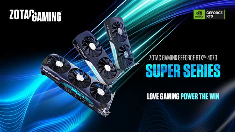 Zotac Gaming Announces The Geforce Rtx 40 Super Series Zotac