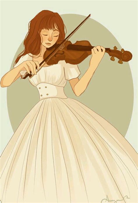 Girl Playing The Violin Ara Violin Art Girl Playing Violin Girl