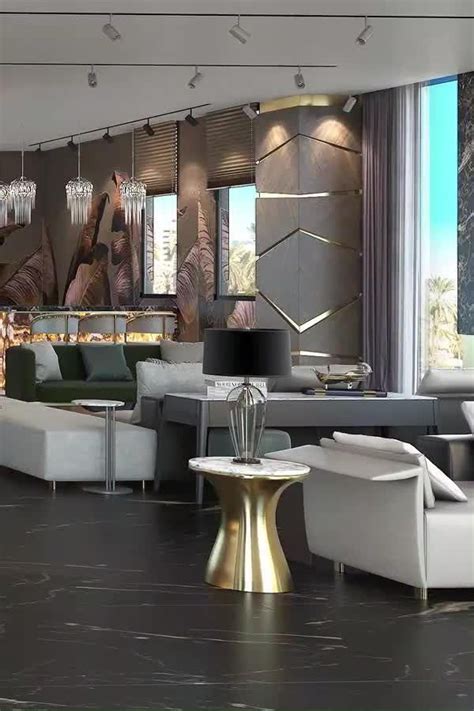 Fine Dream House Living Room Design Videos By Spazio Dubai Living