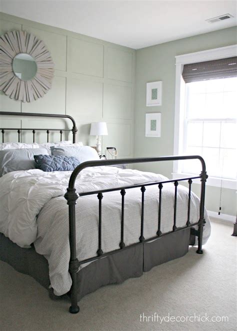 Our stylish bedroom furniture and inspiring ideas are just what you need. A (Pretty) New Metal Bed | Bedding master bedroom, Home ...