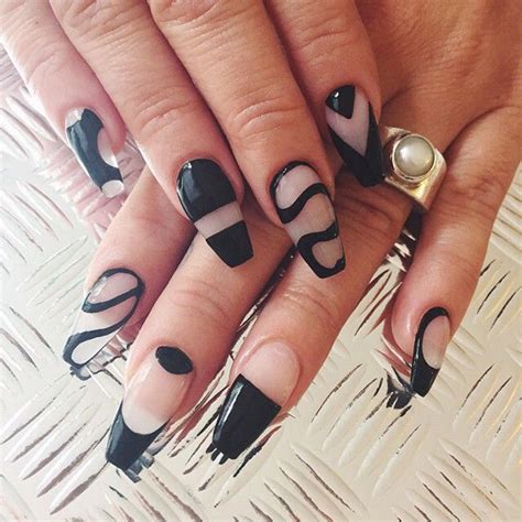 30 Unbelievably Cool Abstract Nail Art Ideas