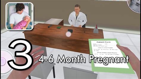 Pregnant Mother Simulator Virtual Pregnancy Game 4 6 Month Pregnant Android Ios Youtube