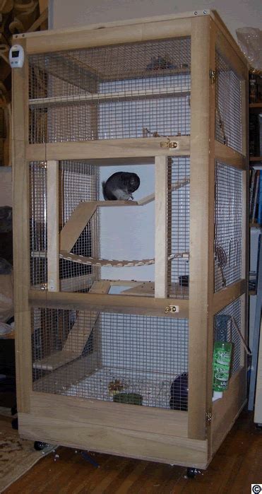 Now most pieces prevent any poopies from falling outside of the cage. Chinchilla cage could easily be modified for a ferret | Chinchilla cage, Cat cages, Chinchilla
