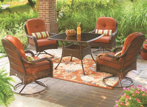 The Azalea Ridge Dining Set Is So Relaxing With Deep Cushioned Swivel Chairs Coordinating