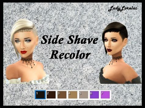 The Sims Resource Vanity Hair Recolor Mesh Needed V3