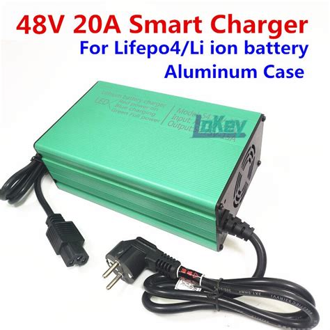 48v 20a Fast Smart Charger 13s 546v 14s 588v Lipo 16s 584v 15s 548v