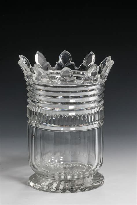 Antique Glass Celery Vase