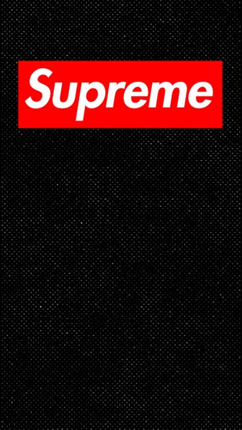 Supreme Android Ios Wallpaper Black With Images Supreme Logos Adidas Logo