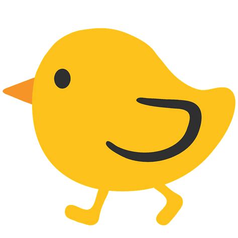 Baby Chick Emoji Clipart Free Download Transparent Png Creazilla