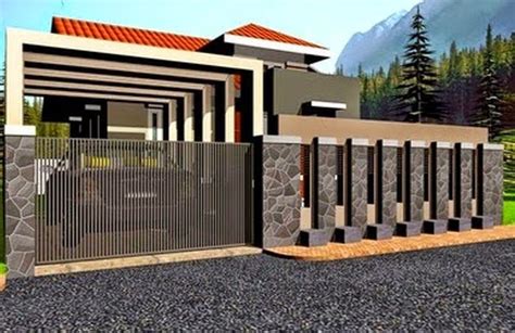 Pagar besi minimalis dan sederhana 9. Tips membuat pagar Model Minimalis Terbaru - Teralis ...