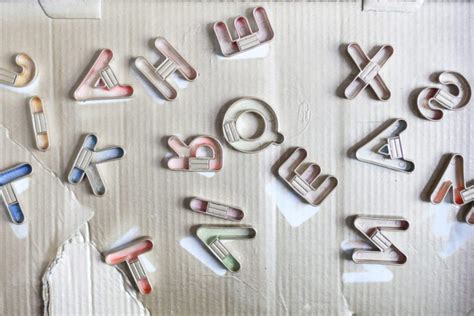 Diy Metallic Alphabet Magnets Lilies And Loafers