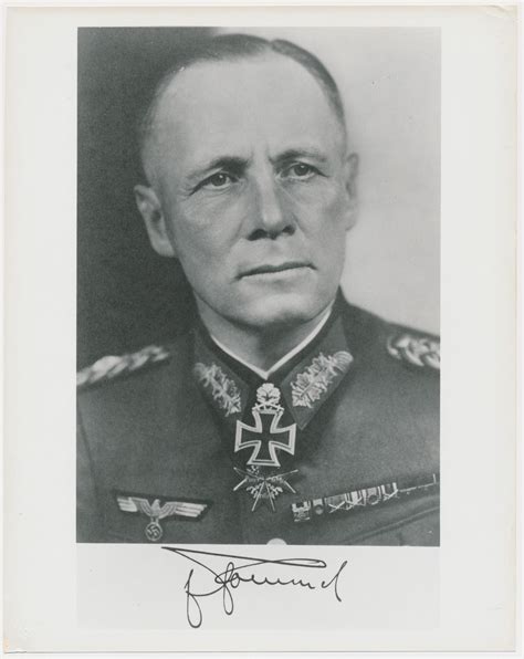 Lot Photograph Of Erwin Rommel