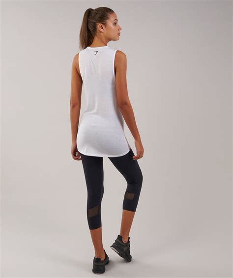 Gymshark Motion Vest White 2