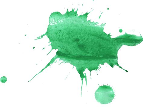 Green Watercolor Png Png Image Collection