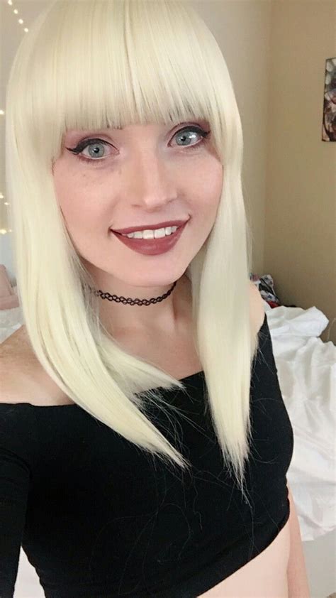 pin by jamie hunter on trans girls blonde transgender girls blonde wig