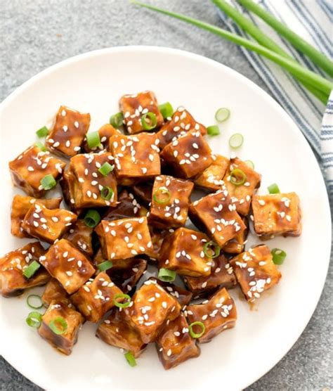 Crispy Sesame Tofu Air Fried Or Baked Kirbies Cravings