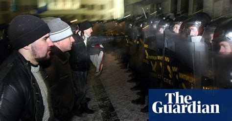 Violent Protests Follow Belarus Election World News The Guardian