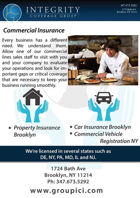 Your employees drive these vehicles and sometimes things go wrong. Car Insurance Brooklyn NY in 2020 | Commercial insurance, Car insurance, Coverage