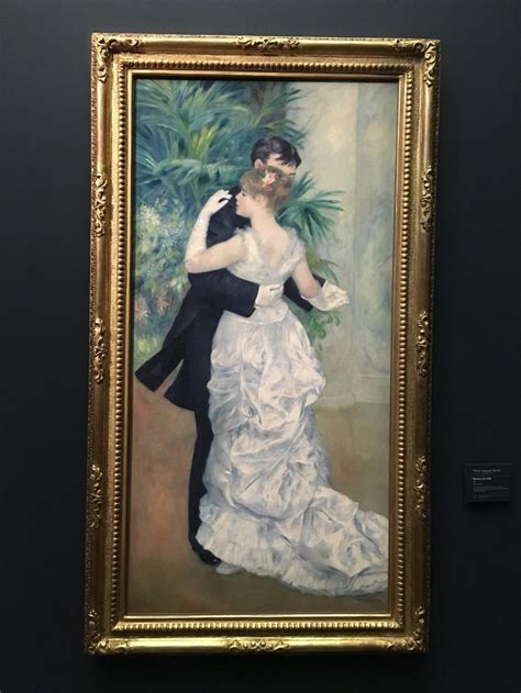 Renoir Danse A La Ville In Musee De Orsay Mus E D Orsay Painting