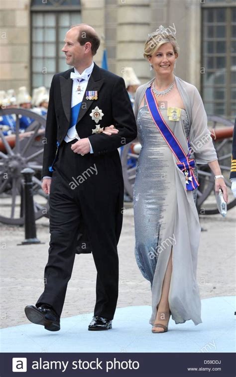 Prince Edward Earl Of Wessex And His Wife Sophie Countess Of Wessex