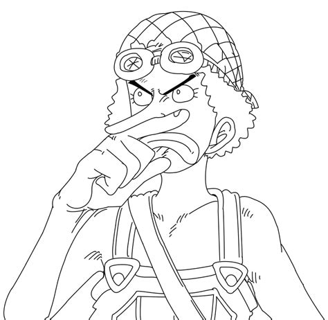 Usopp Coloring Pages