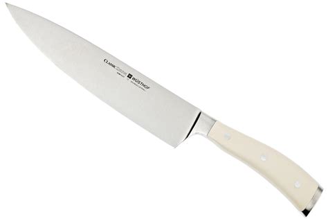 Wüsthof Classic Ikon White Cooks Knife 23 Cm 9 Advantageously